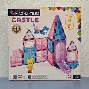 Castle Set - Pink and Blue Magna-Tiles New